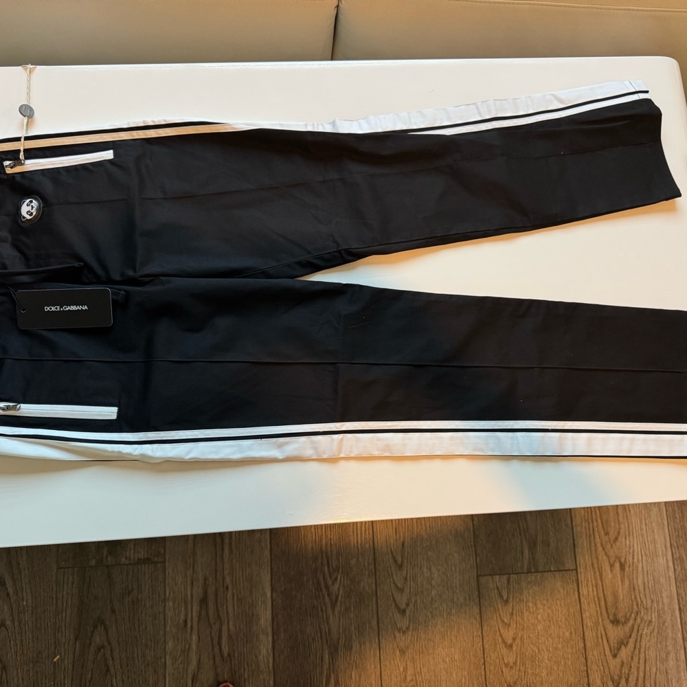Dolce & Gabbana Black Casual Pants